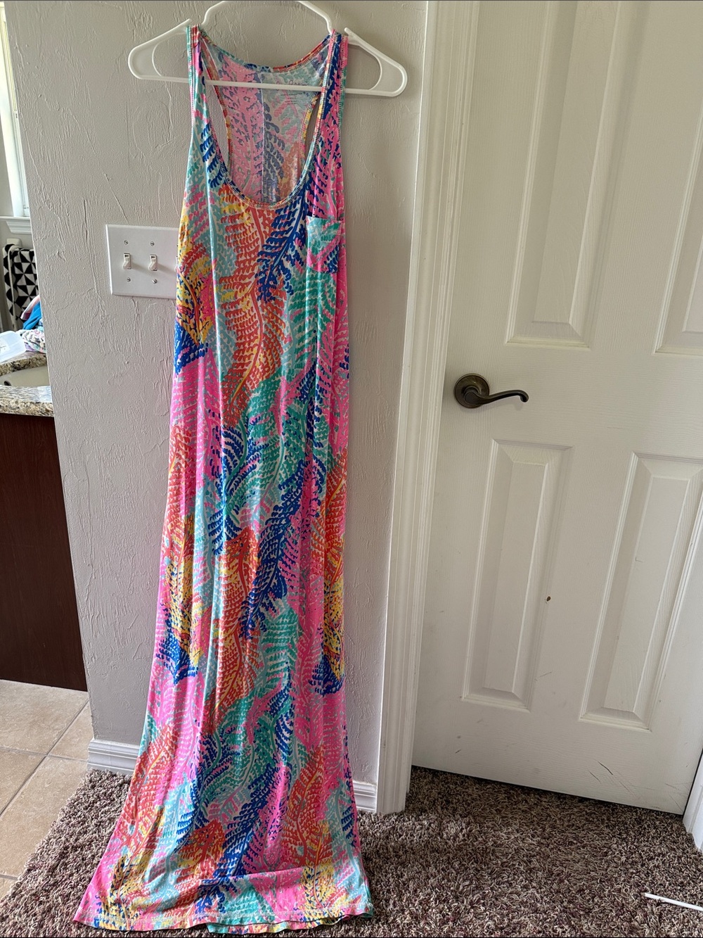 Lilly Pulitzer multi-color maxi dress